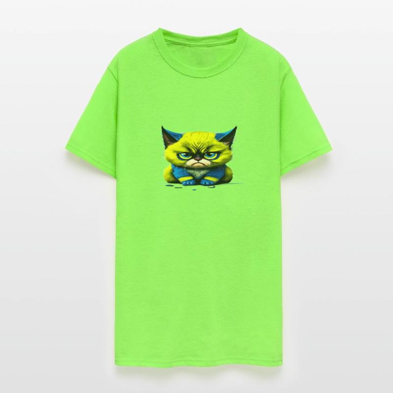 A Cute, Evil, Frustrated, and Grumpy Cat Rests On