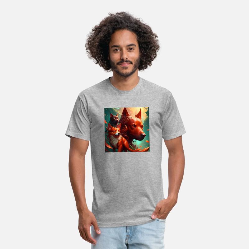 A dog that hunts a cat