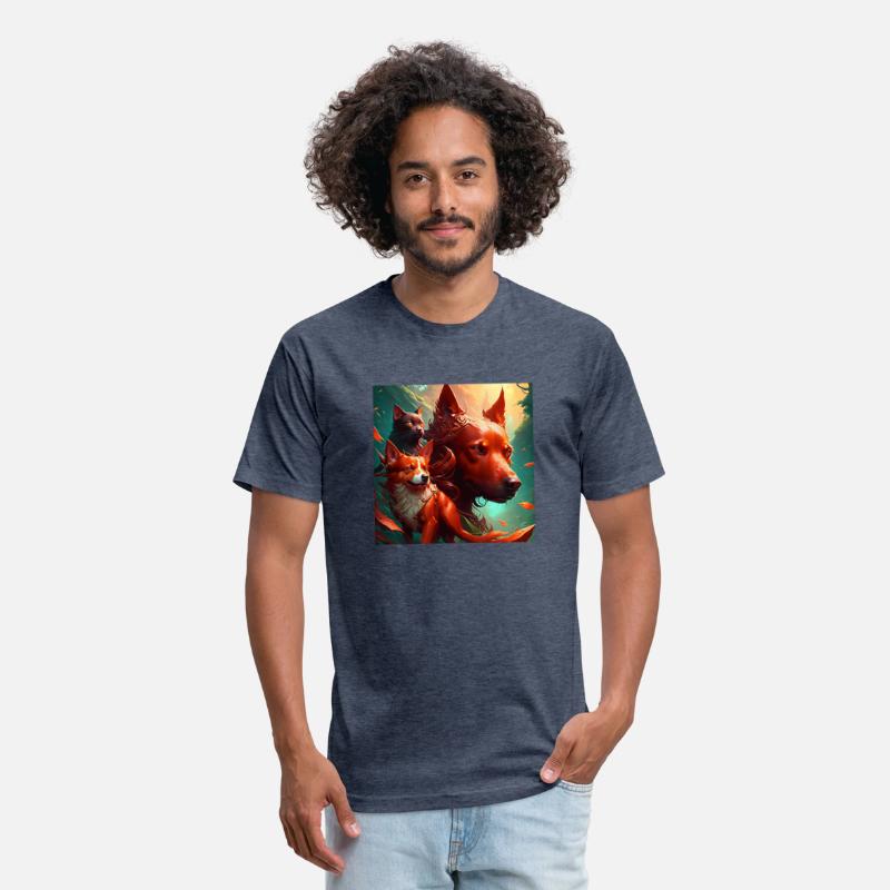 A dog that hunts a cat