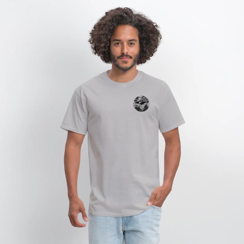 A Hobby RC Crawler Car or Truck in Black and White