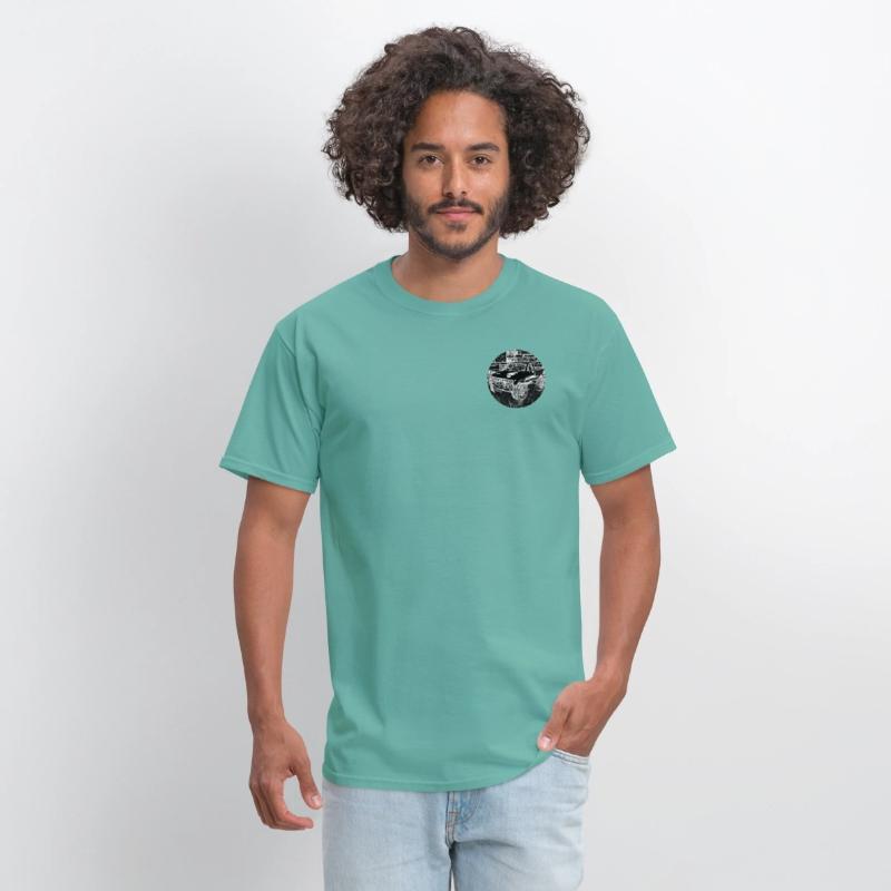 A Hobby RC Crawler Car or Truck in Black and White