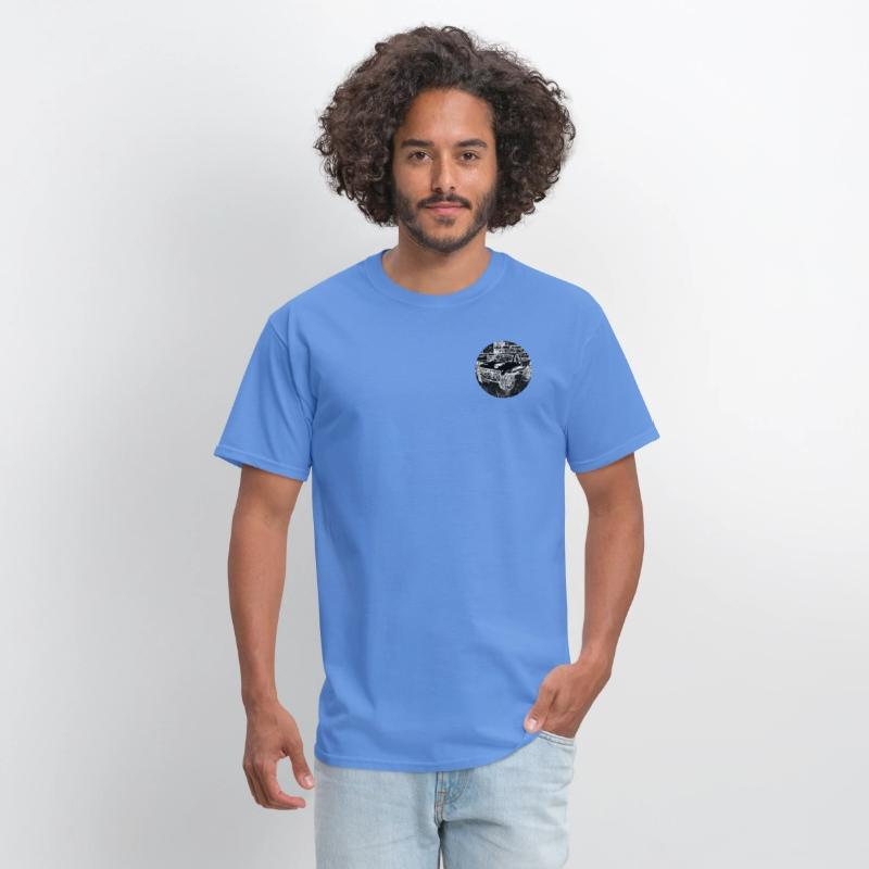 A Hobby RC Crawler Car or Truck in Black and White