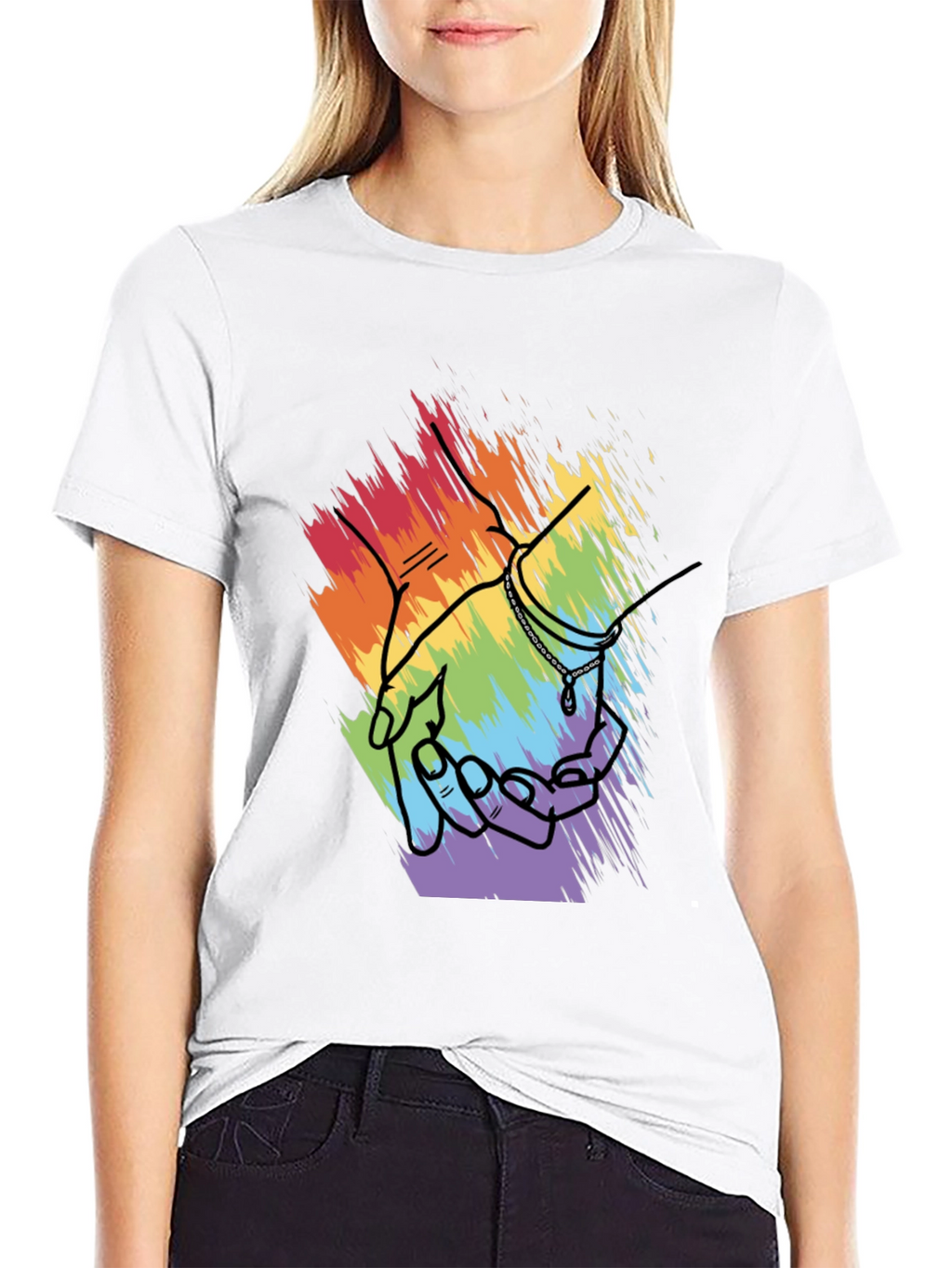 Rainbow Love T-Shirt - Pride Design
