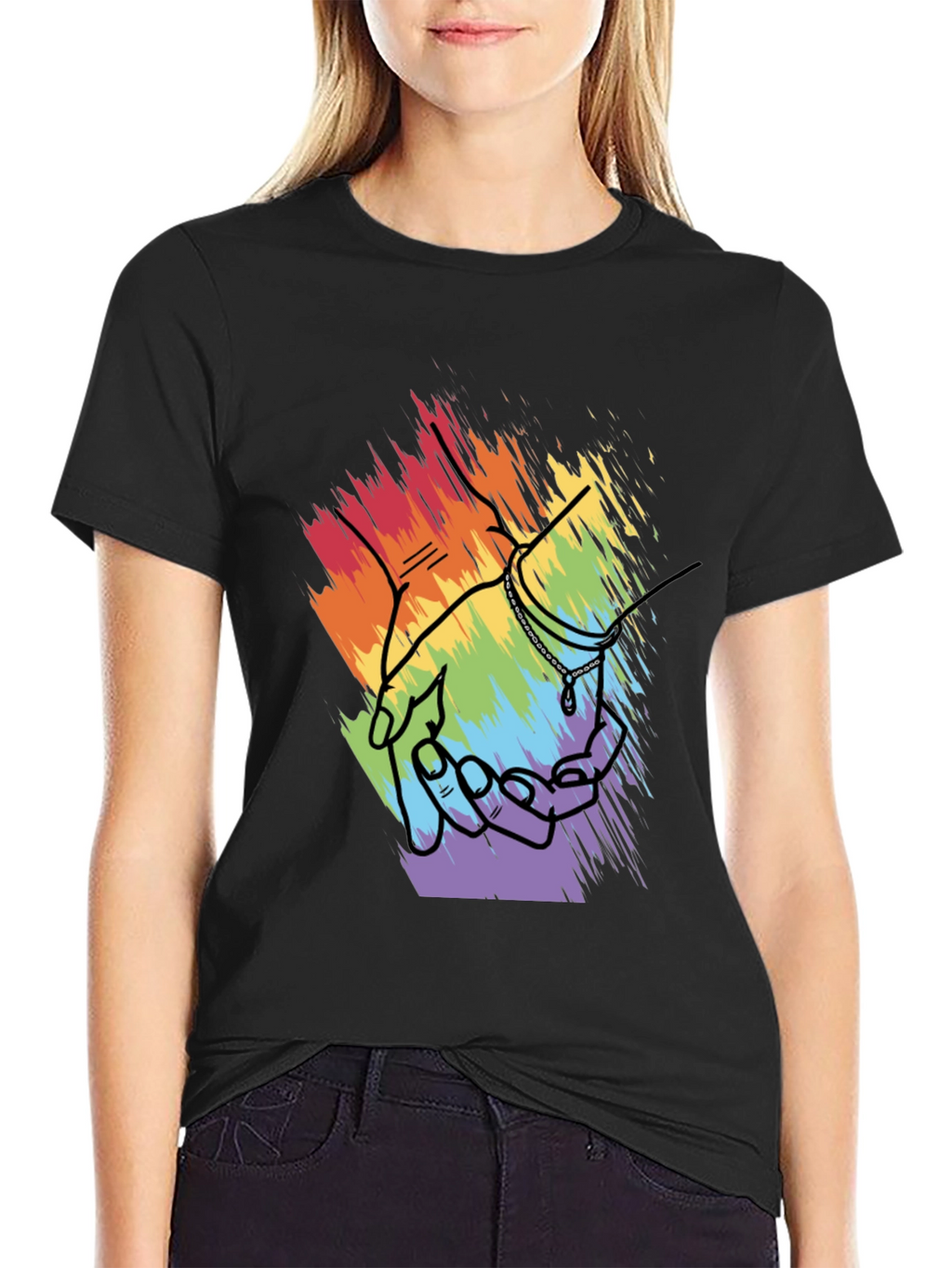 Rainbow Love T-Shirt - Pride Design