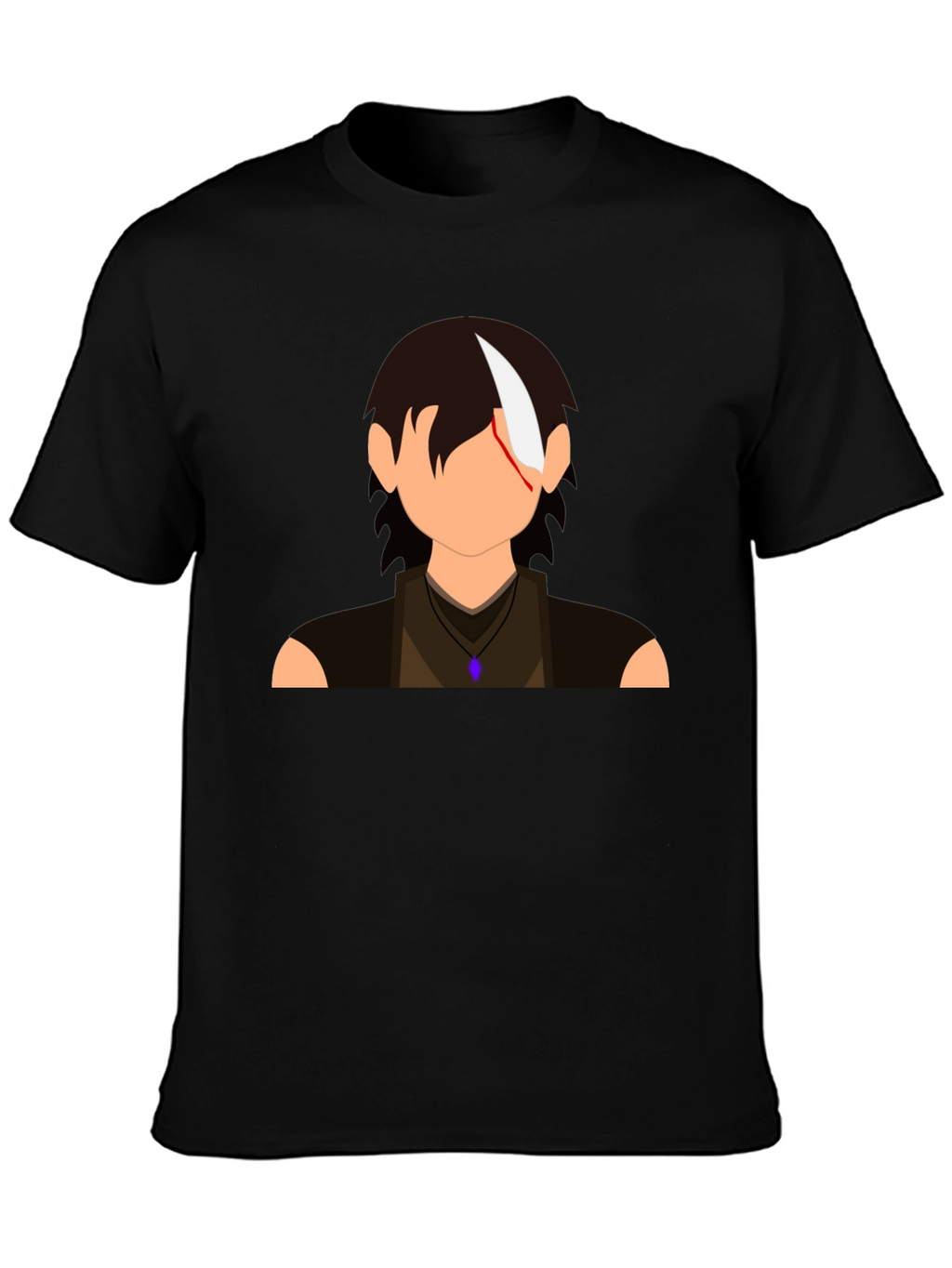 Graphic T-Shirt - Anime Character Design