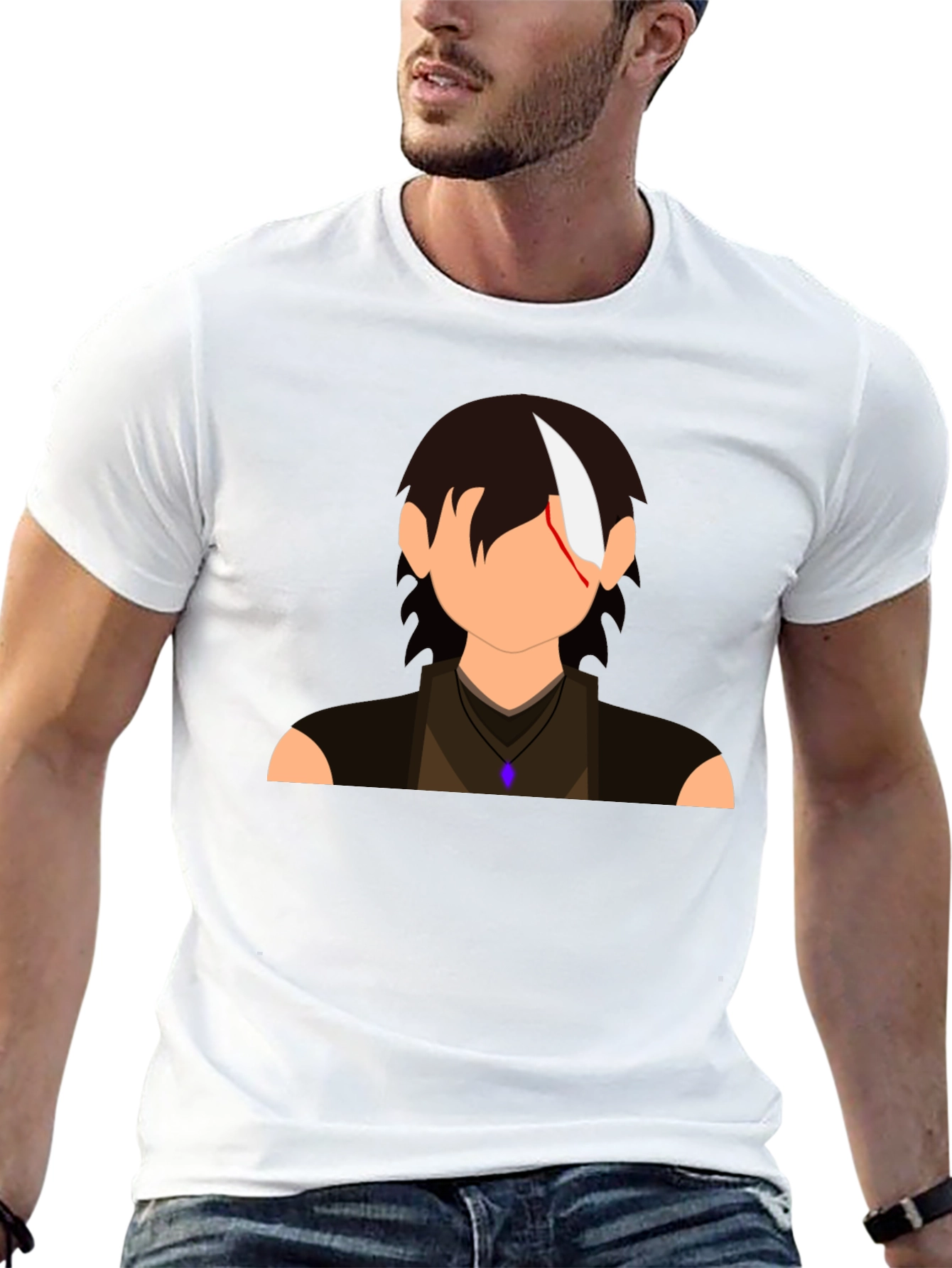 Graphic T-Shirt - Anime Character Design