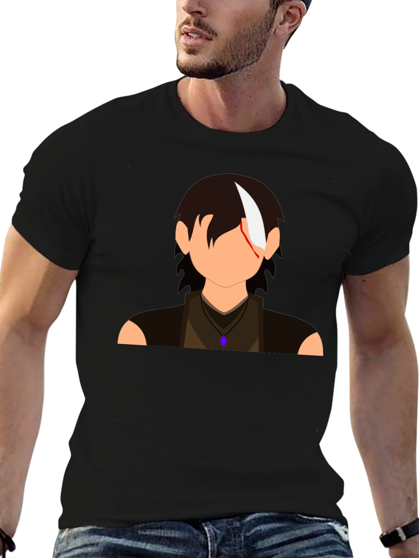 Graphic T-Shirt - Anime Character Design