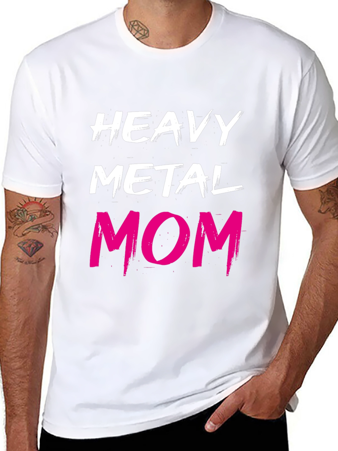 Heavy Metal Mom T-Shirt - Cool Graphic Tee