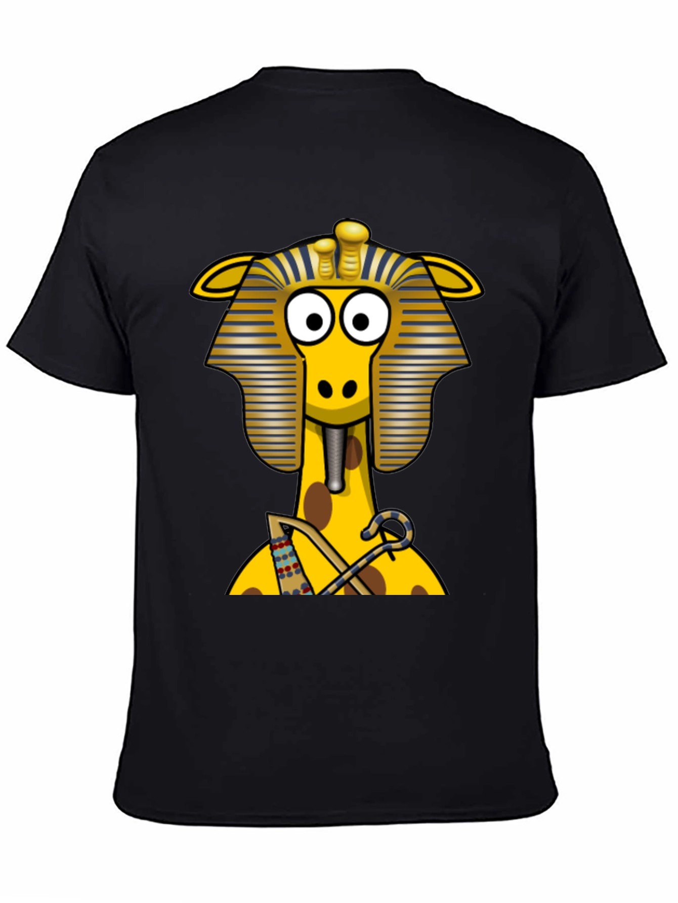 Egyptian Giraffe T-Shirt - Novelty Print