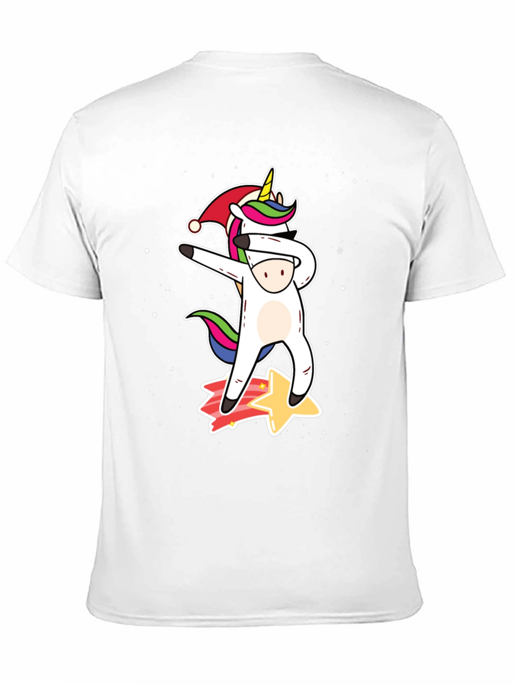 Dabbing Unicorn Christmas T-Shirt