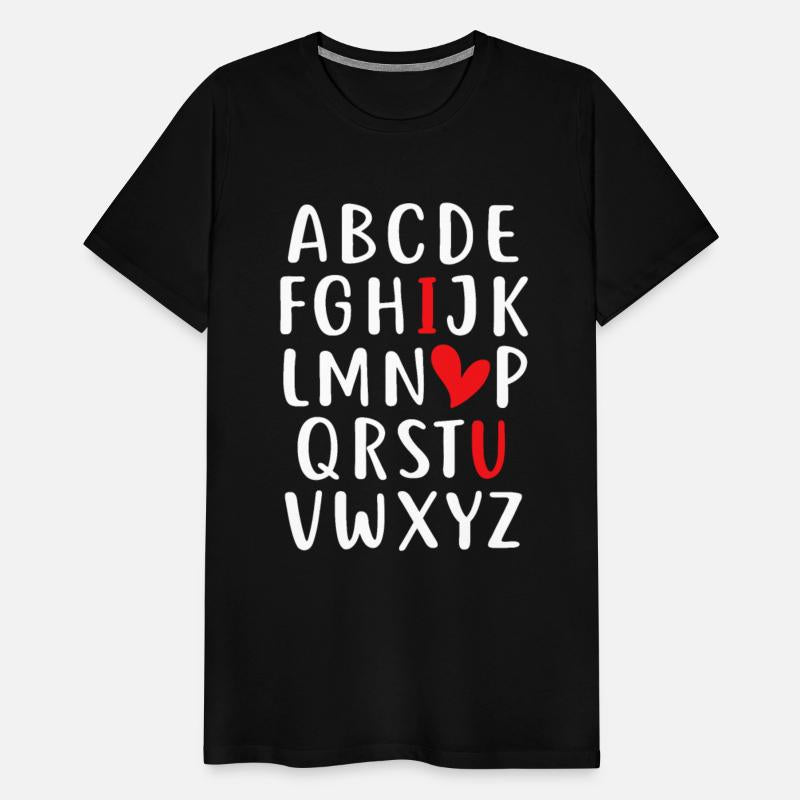 ABC Chalk Alphabet I Love You English Teacher Vale