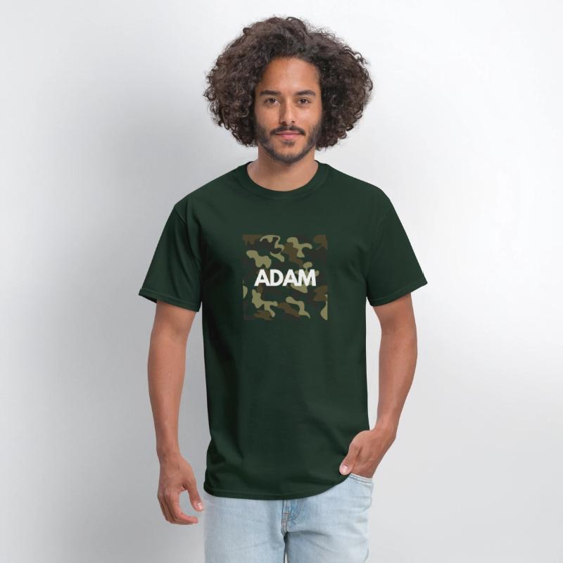 Adam Name Hoodies Men Good Quality Camouflage