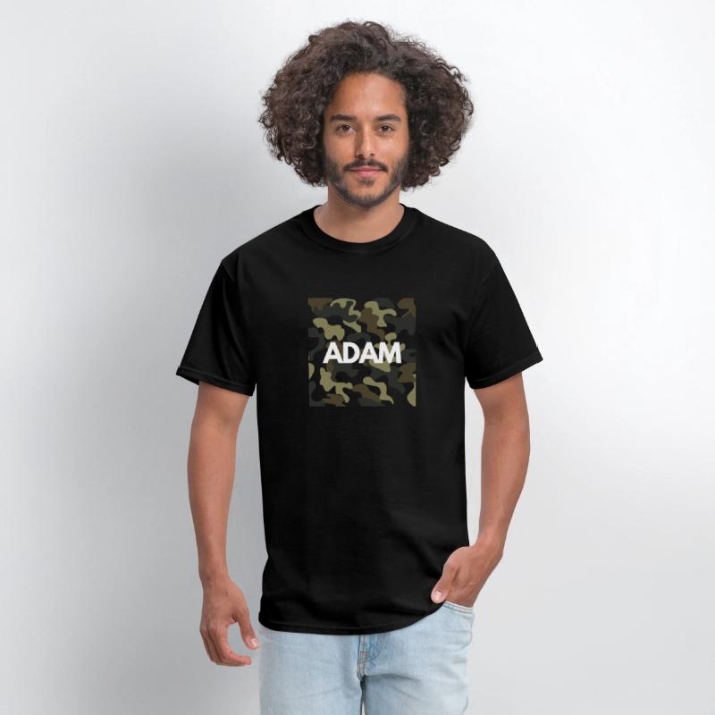 Adam Name Hoodies Men Good Quality Camouflage