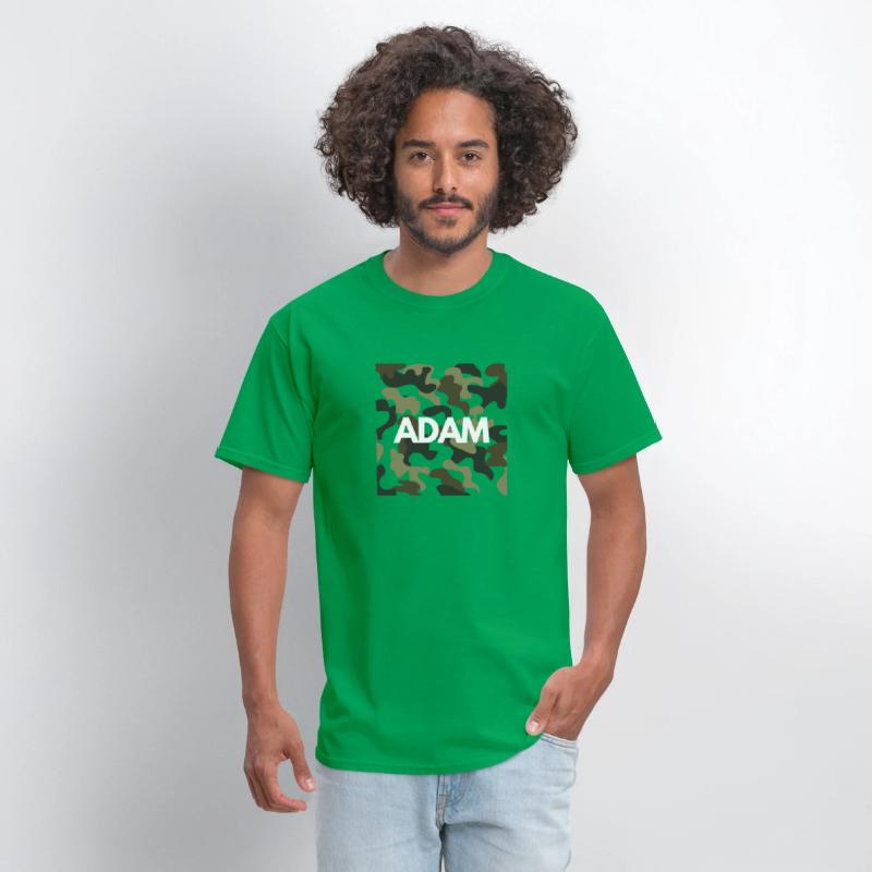 Adam Name Hoodies Men Good Quality Camouflage