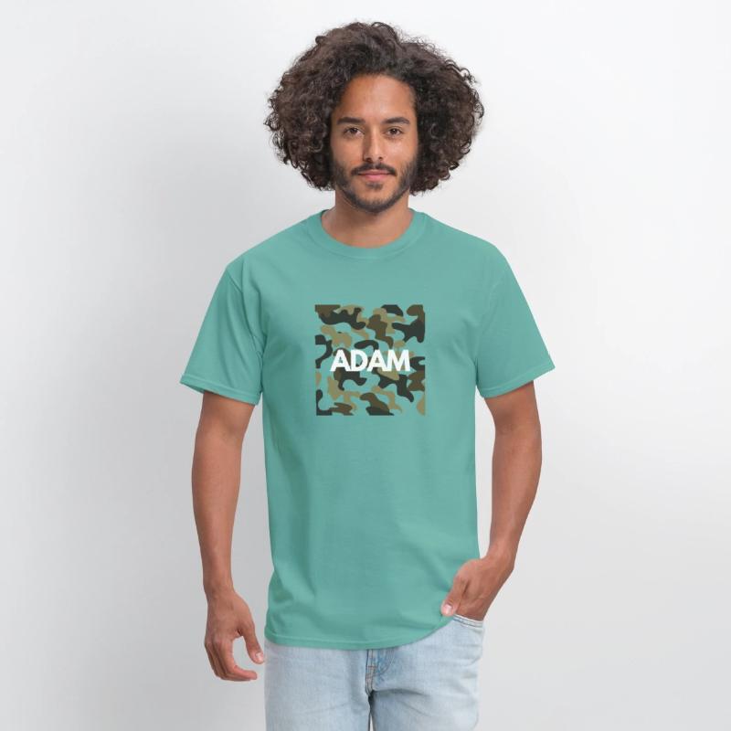 Adam Name Hoodies Men Good Quality Camouflage