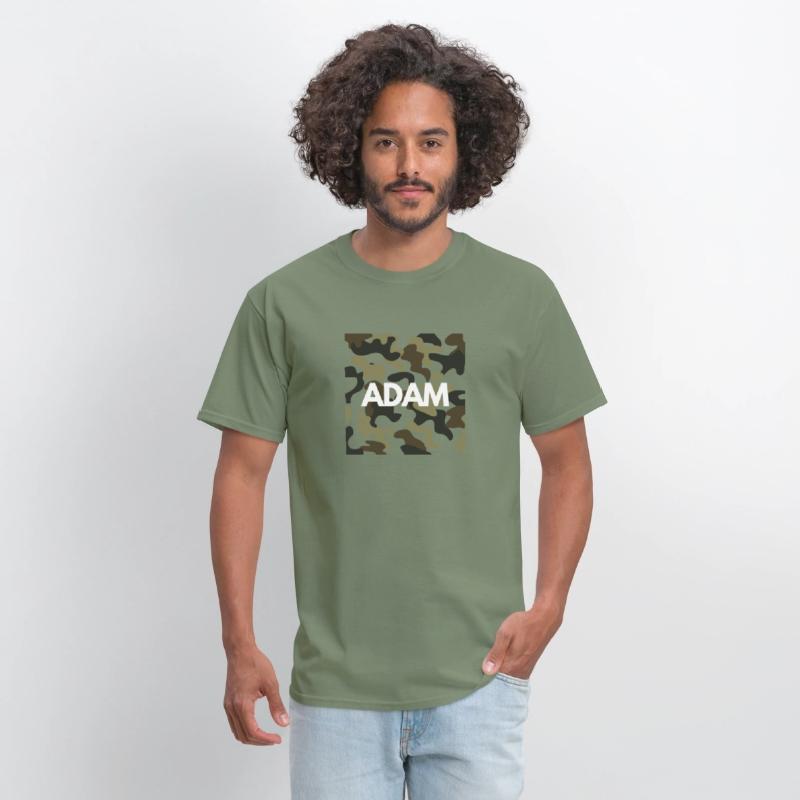 Adam Name Hoodies Men Good Quality Camouflage