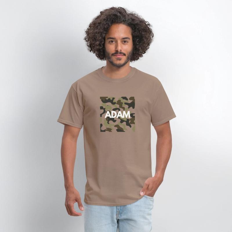 Adam Name Hoodies Men Good Quality Camouflage