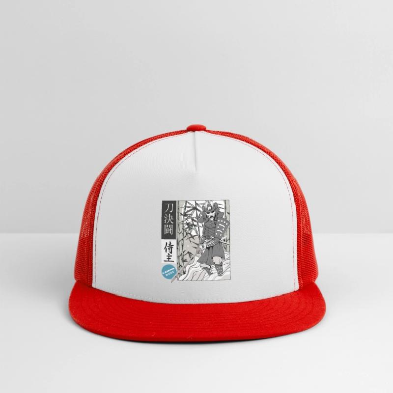 Aesthetic samurais master Comic Strip style