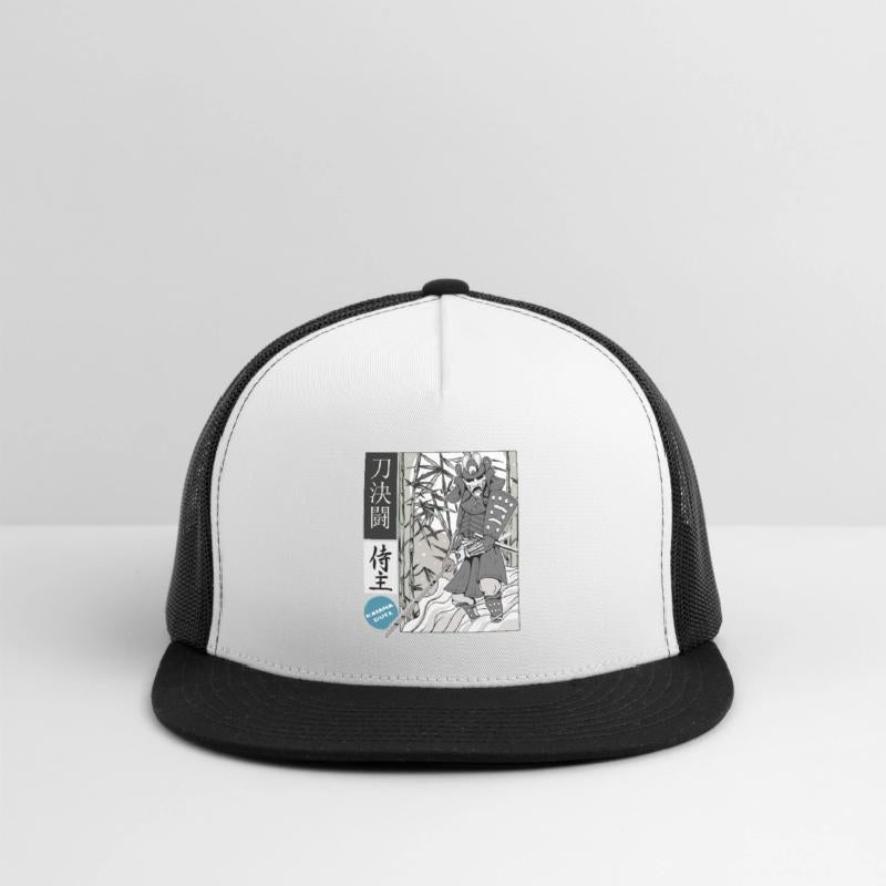 Aesthetic samurais master Comic Strip style