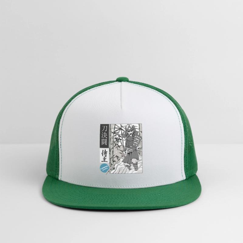 Aesthetic samurais master Comic Strip style