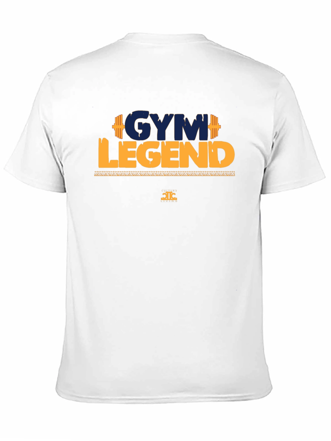 Gym Legend Graphic Tee - Black Cotton T-Shirt