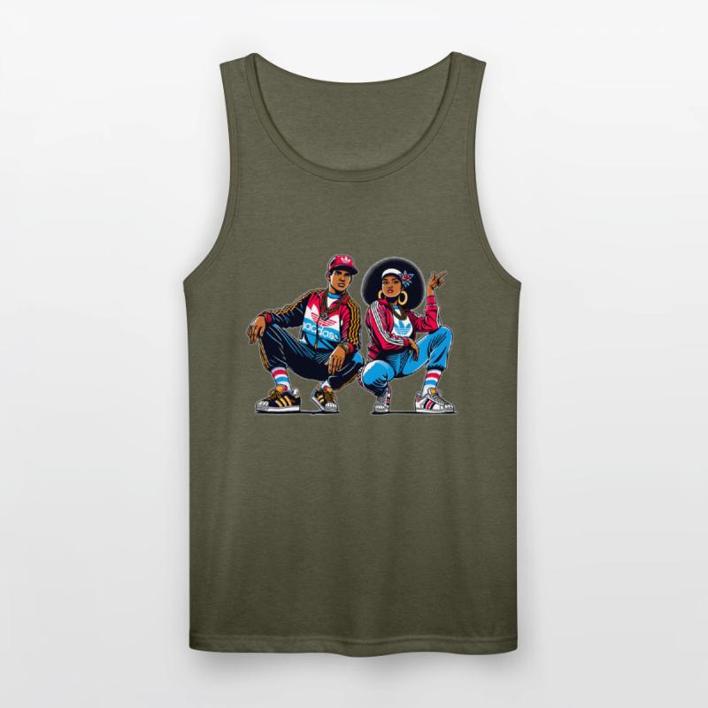 AI 1980s B-Boy & FlyGirl GTA Style