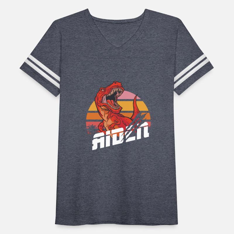 AIDEN - Lovely boy name with T-REX dino