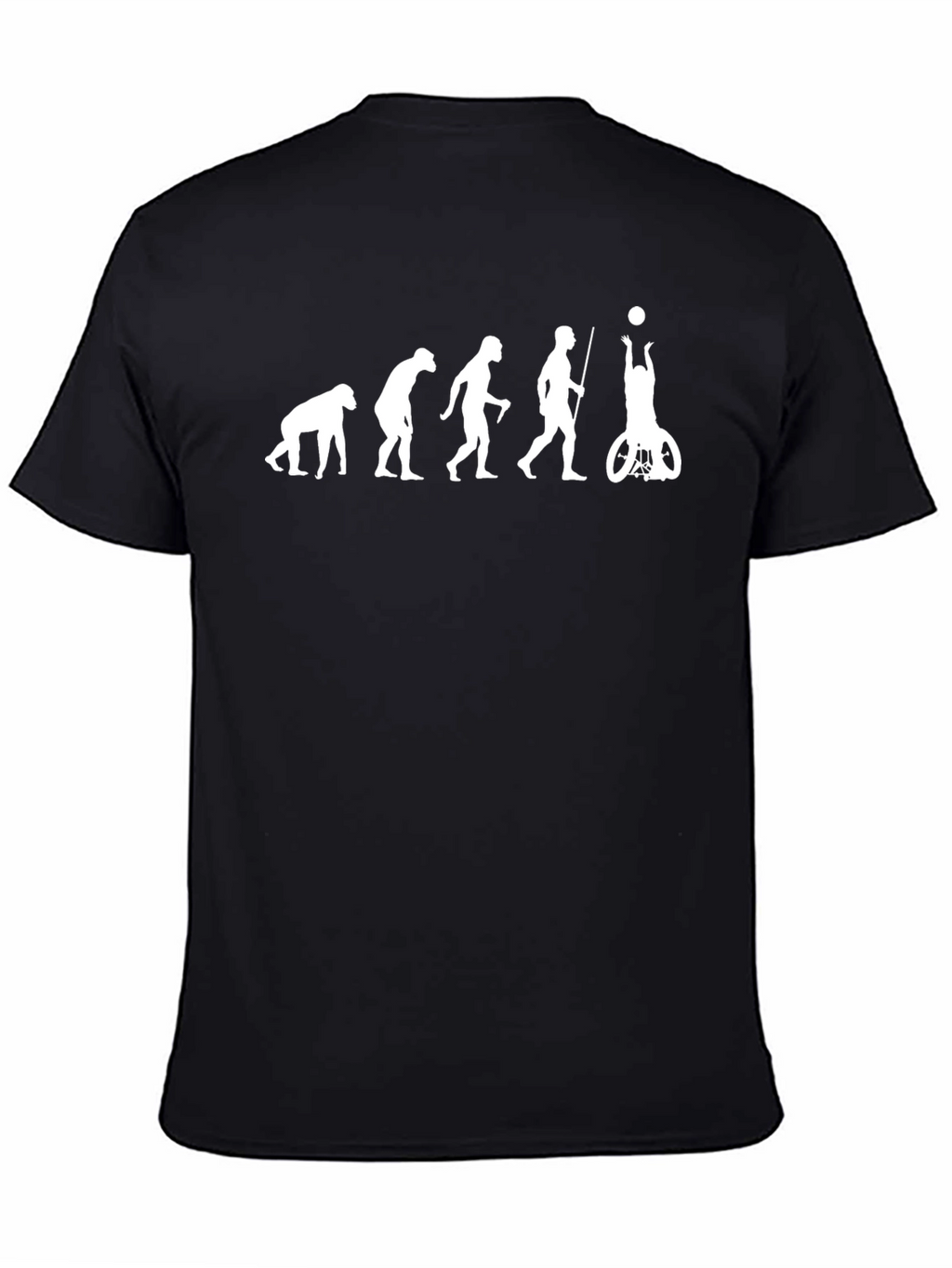 Evolution of Wheelchair Basketball T-Shirt