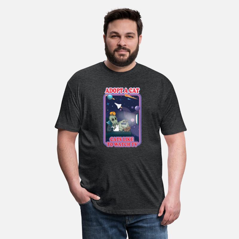 Alien adopt cats - Cats like to watch TV