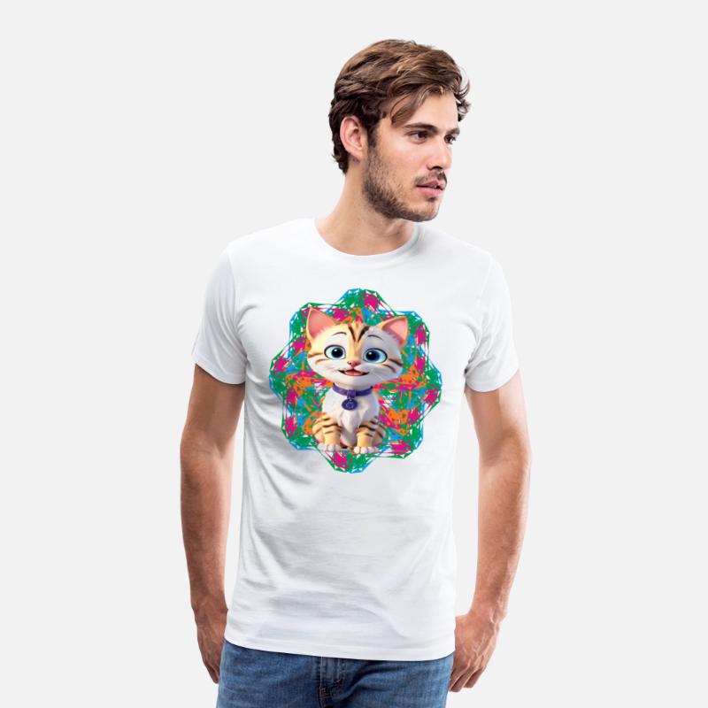 amazing cat with blue eyes