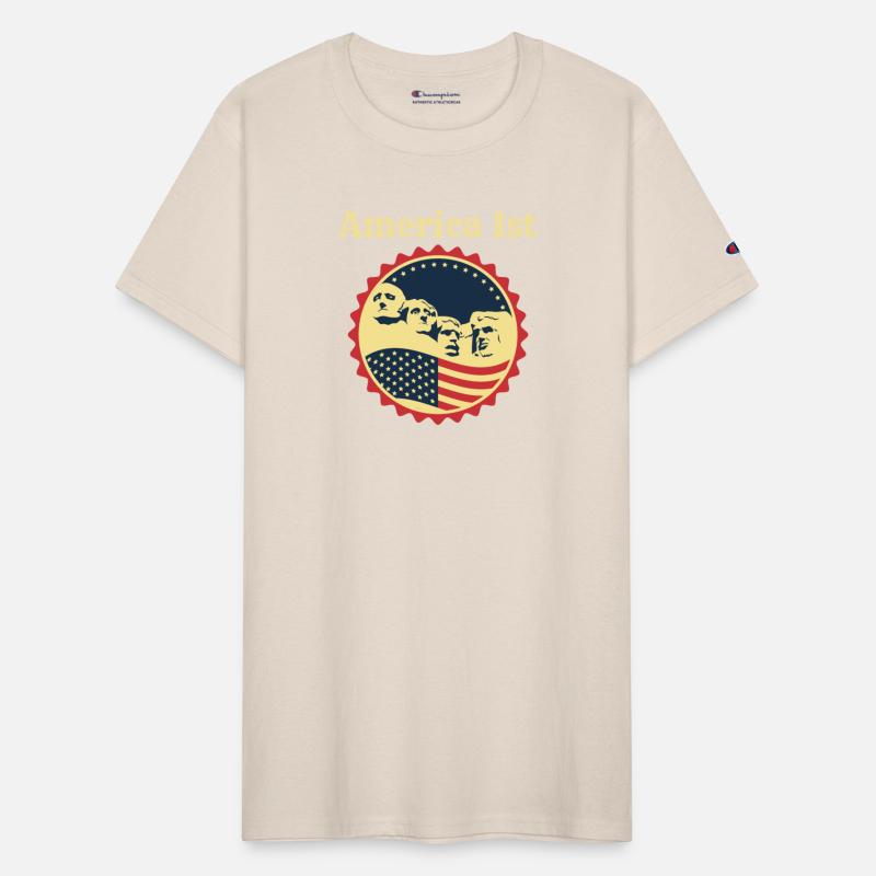 America 1st Mount Rushmore USA 4th Of July Gift