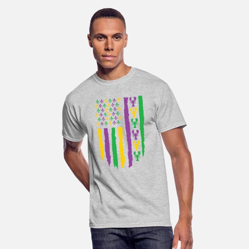 American Flag Lobster Fleur Mardi Gras