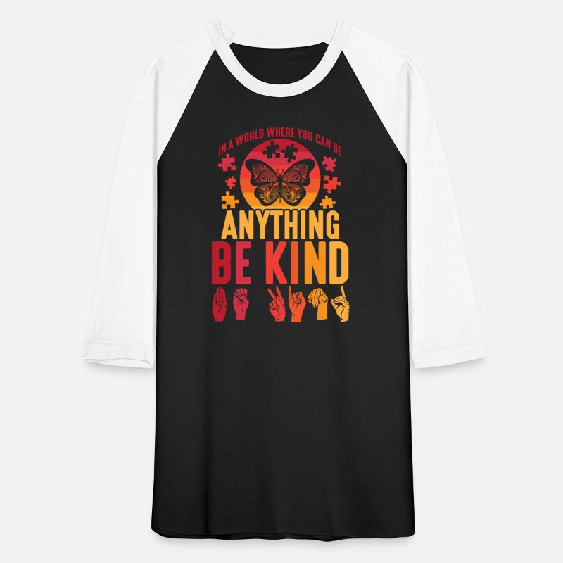 American Sign Language Be Kind Puzzle Butterfly