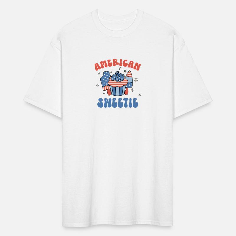 American Sweetie Popsicle 4Th Of July Retro Groovy