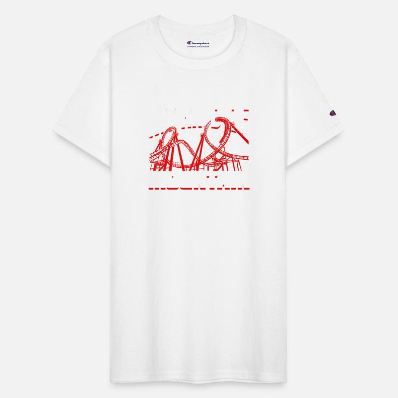 Amusement Park Roller Coaster Fan Gift