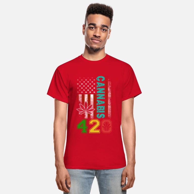 Amusing 420 American Herb Weed Marijuana Design