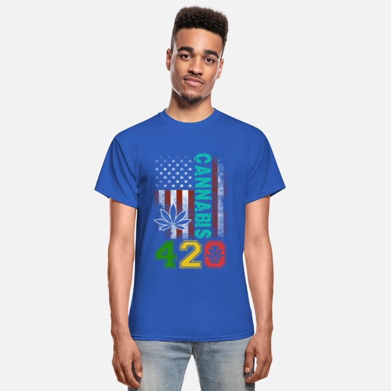 Amusing 420 American Herb Weed Marijuana Design