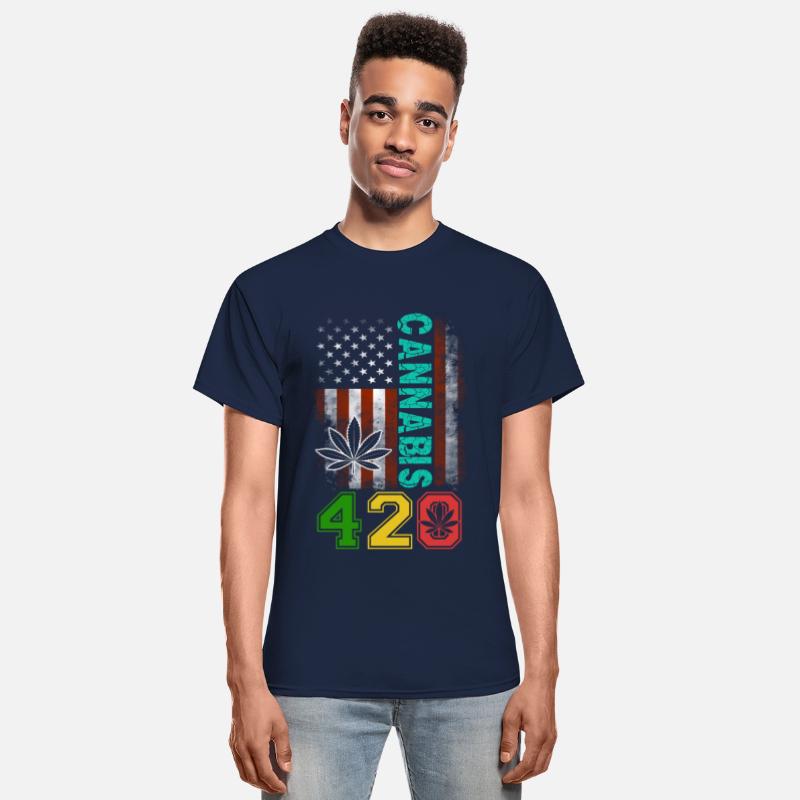 Amusing 420 American Herb Weed Marijuana Design