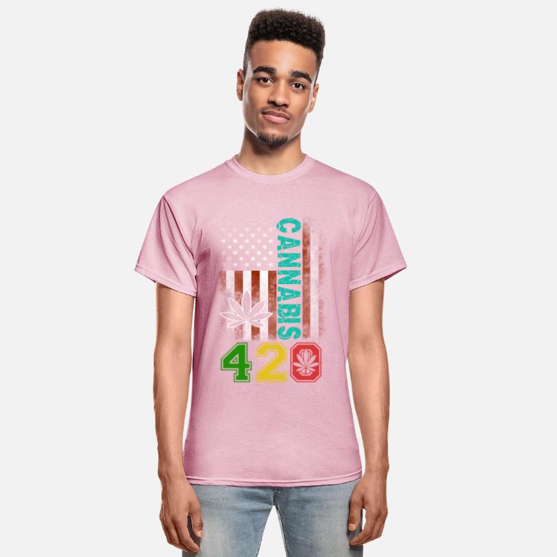 Amusing 420 American Herb Weed Marijuana Design