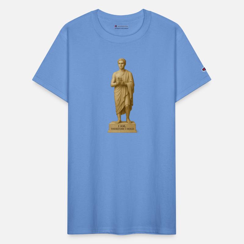 Ancient Philosopher with Smartphone Design