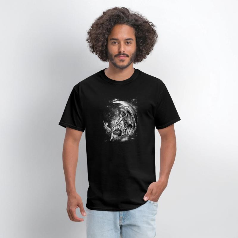 Angel Moon Metal Clothing