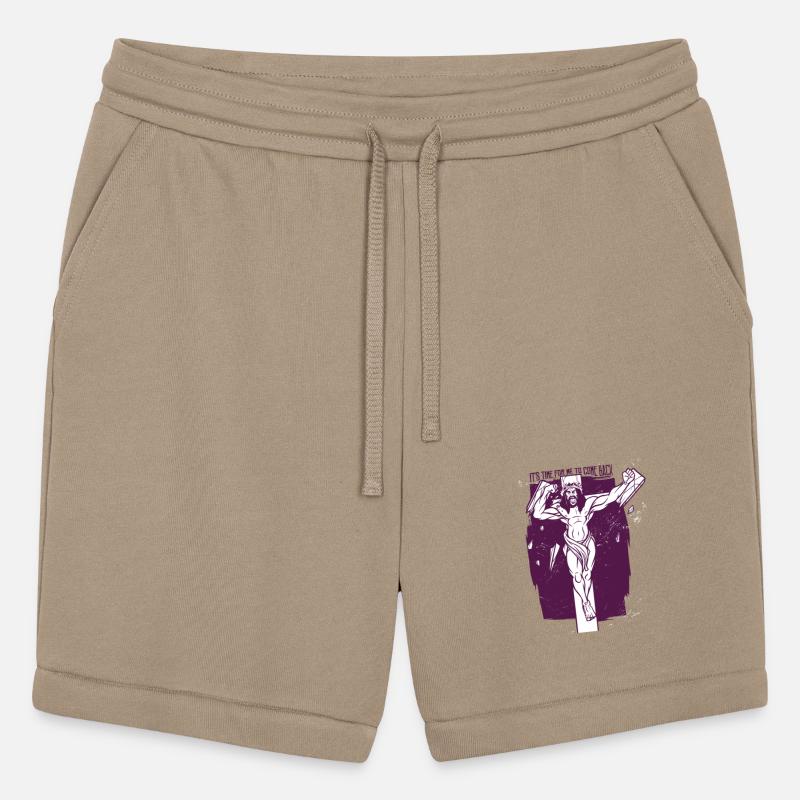 Angry Jesus coming of cross strong jesus