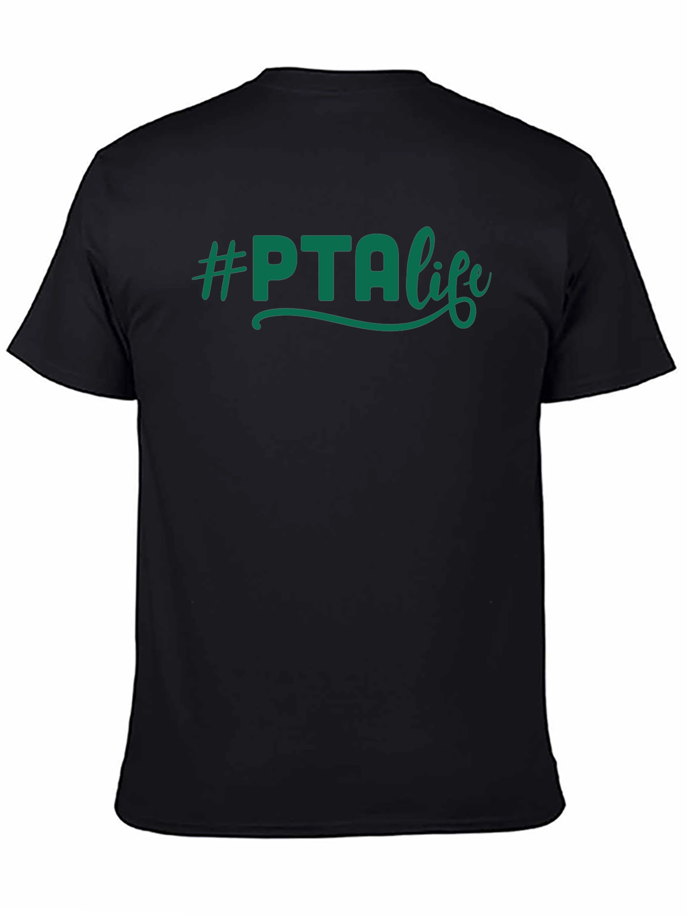 #PTAlife T-Shirt - Comfortable Black Cotton Blend Tee