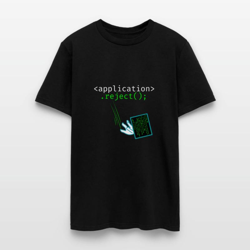 application rejected, funny programming quote