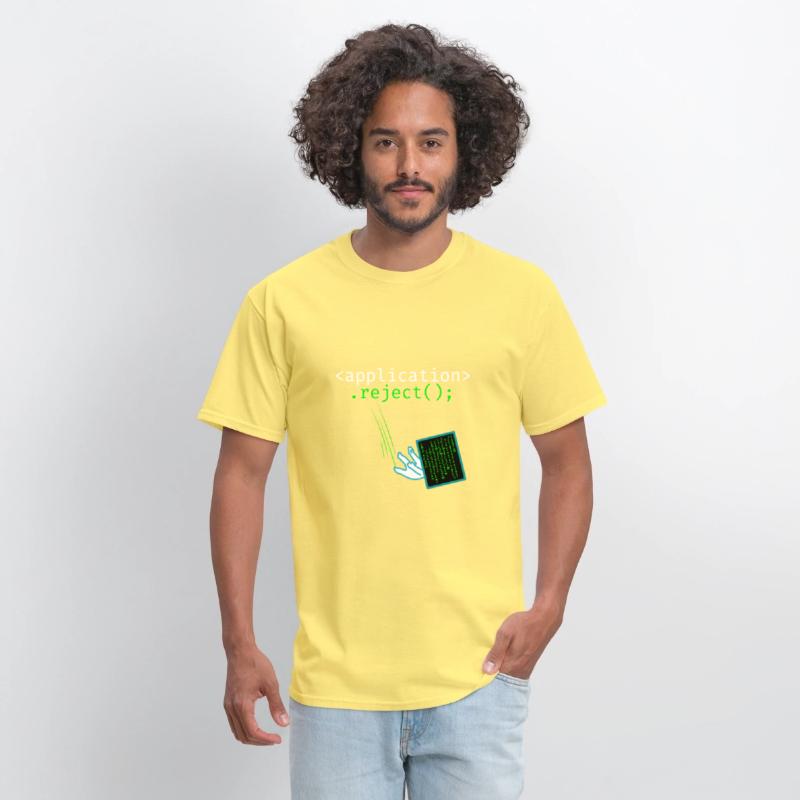 application rejected, funny programming quote