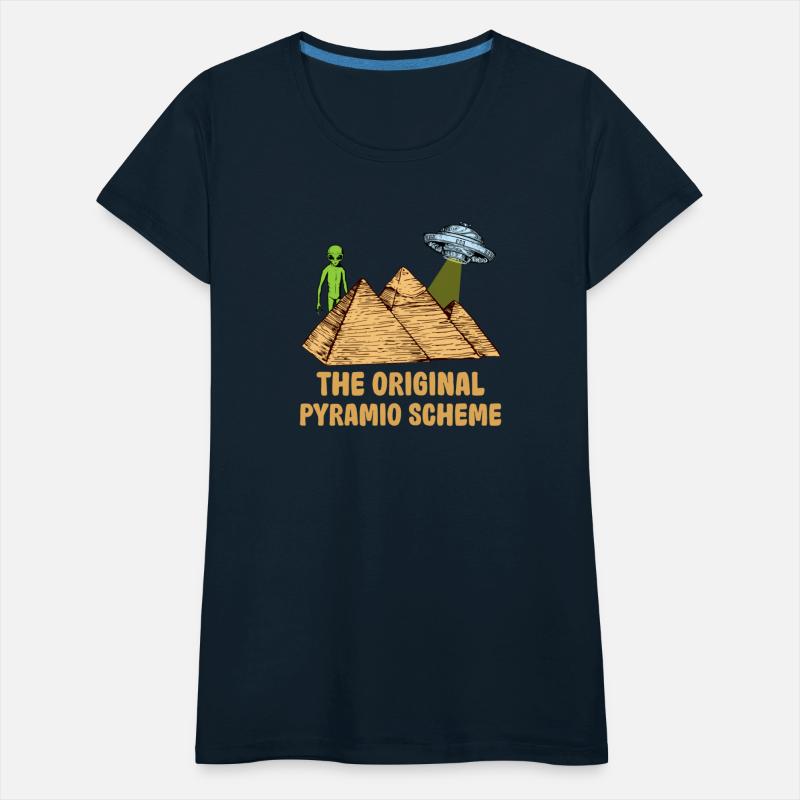 Astronaut Alien Ufo Egyptian Pyramid