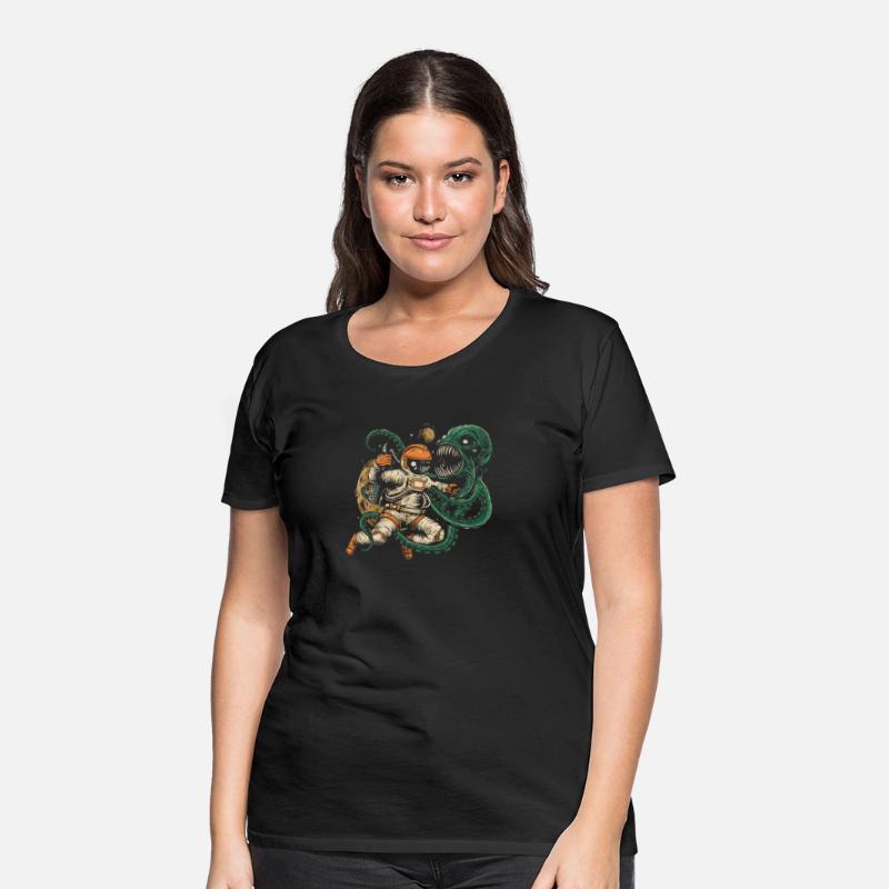 ASTRONAUT FIGHTS OCTOPUS Classic T-Shirt