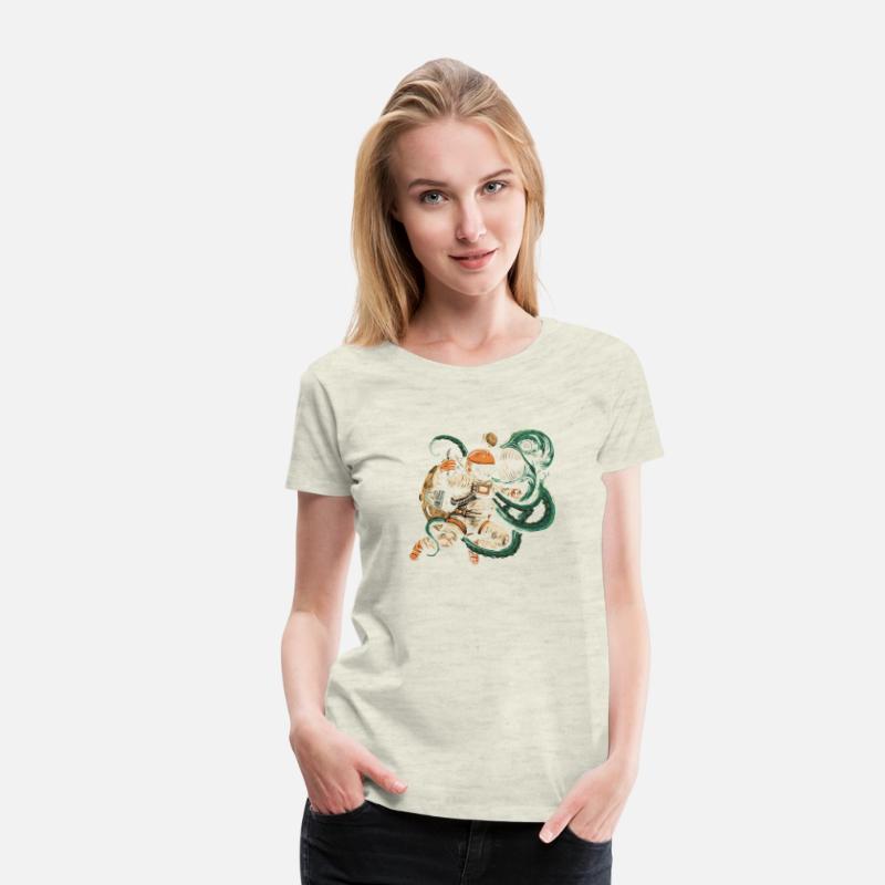 ASTRONAUT FIGHTS OCTOPUS Classic T-Shirt