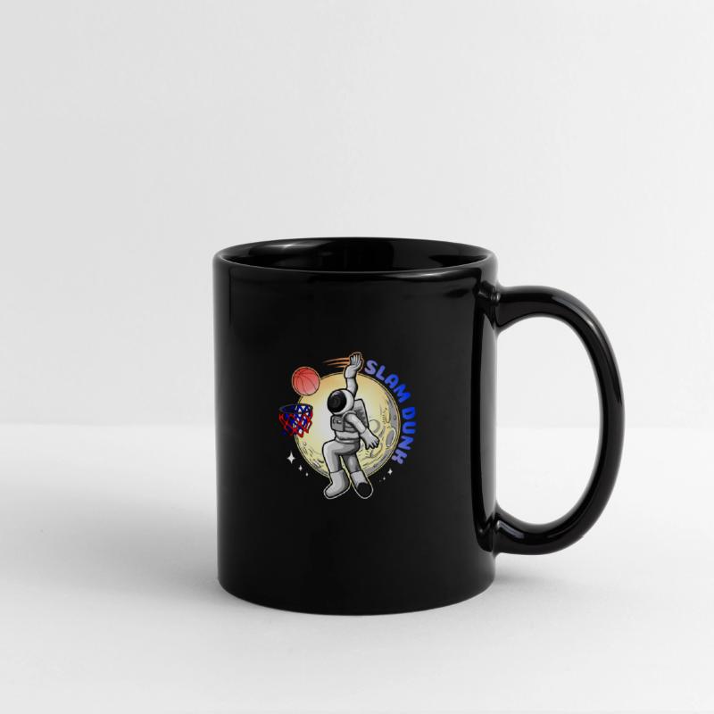 Astronaut Slum Drunk Basketball on the Moon