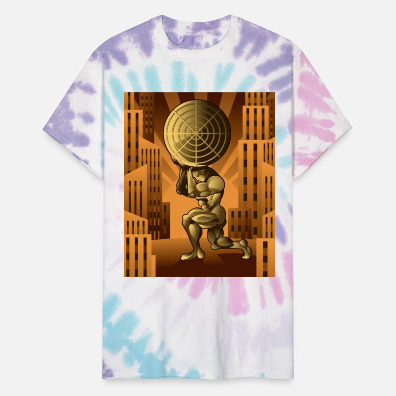 atlas shrugged holding the globe